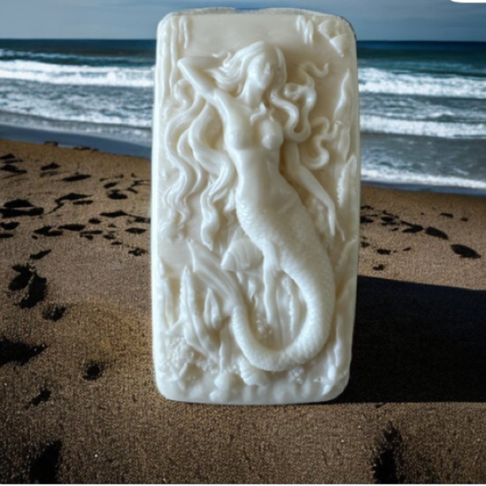 Mermaid Soap - Handmade Soap - Goats Milk & Vanilla